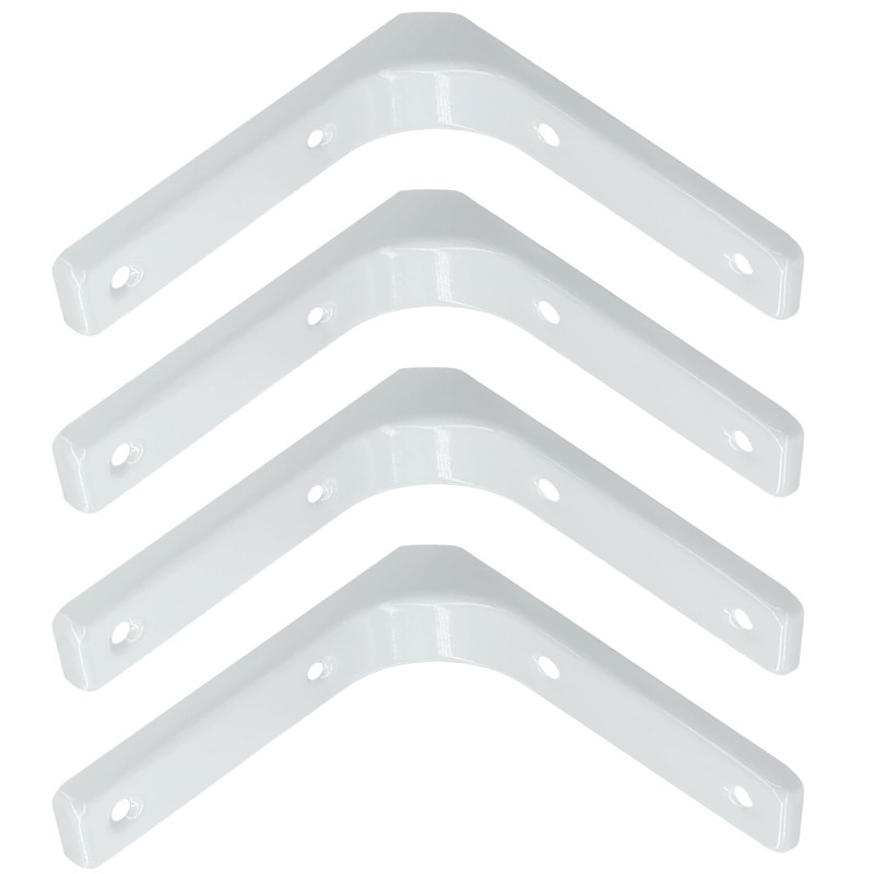 4 PCS Heavy Duty Shelf Bracket,L Shape Right Angle Bracket