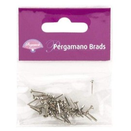 Pergamano Brads - Silver