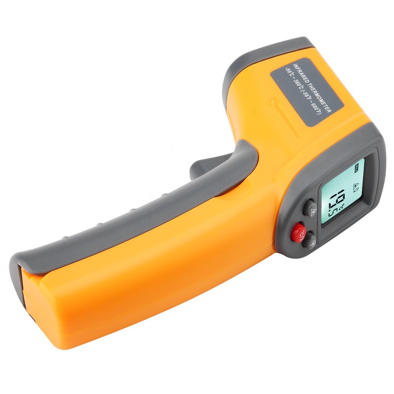 GS320 No contact LCD Display Handheld Digital Infrared Thermometer 50℃-360℃