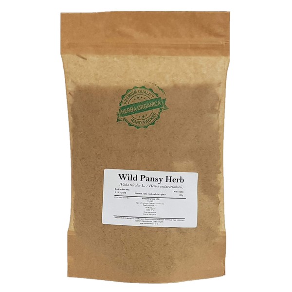 Herba Organica Wild Pansy Herb - Viola Tricolor L -