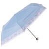 LOVETOXIC 裾グラデーション 折りたたみ傘 晴雨兼用 UVカット率99% 10001859 ライトブルー