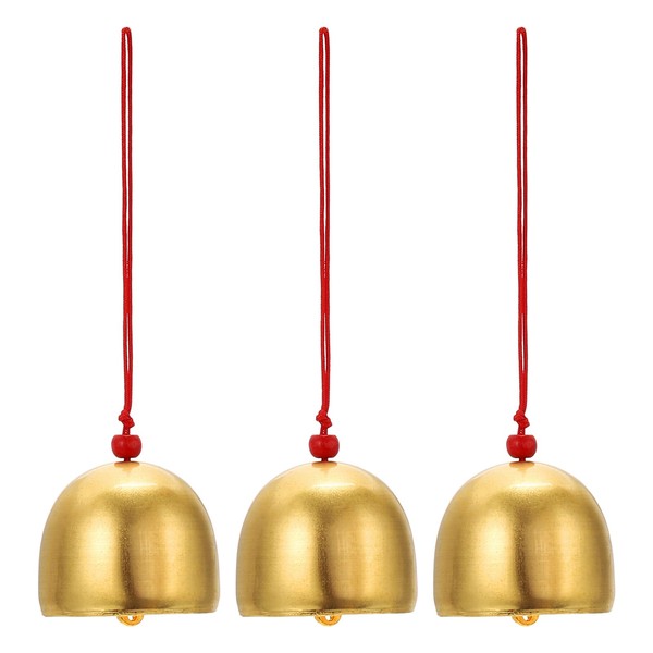 PATIKIL Wind Chime, Set of 3, for Temple, Retro Outdoor,