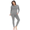 Thermajane Long Johns Thermal Underwear for Women Fleece Lined Base