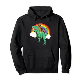 German Shepherd And Dinosaur - Dog Owner Pet Lover Pullover Hoodie