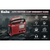 Kaito KA500 AM FM Shortwave Solar Crank Emergency NOAA Weather