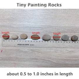 Lifetop 30pcs Tiny Painting Rocks DIY Rocks for Painting Sea Rocks Smooth Surface Stones,Arts and Crafts ，0.5 to 1.0 inches ，Hand Picked for Painting Rocks