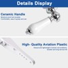 Ceramic Toilet Flush Handle, ProChosen Toilet Flush Handle Replacement Universal