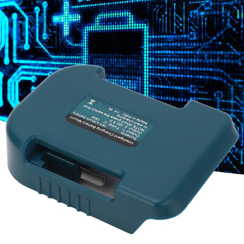 18V Lithium Battery Adapter Multifunctional Electrical Tool Battery Adapter for