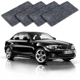 No 4 Stück Nano Sparkle Cloth Auto, Multifunktionstuch für Oberflächenpolitur, entfernt Kratzer, Autopflege, Nano Sparkle Cloth, Poliertuch zur Reparatur von Kratzern