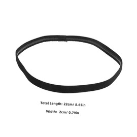 BESPORTBLE 4pcs Non Slip Sports Headbands for Men Women High Elasticity Sweat Wicking Breathable Athletic Hairbands for Yoga Running and Fitness Activities