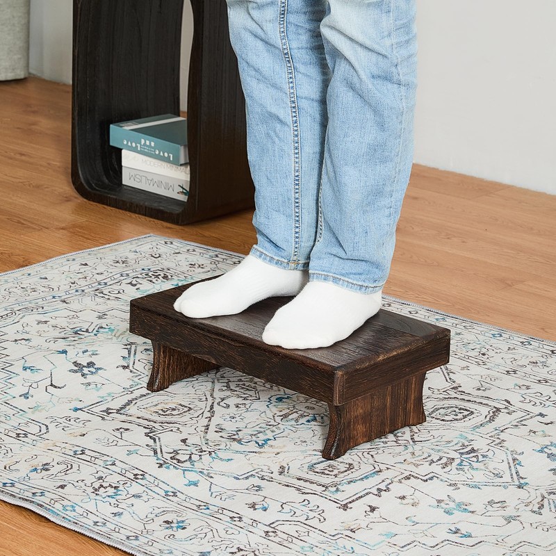 GZQWDC Wooden Step Stool,Small Wood Stool,One Step Stool for Adults,High