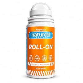 Roll-On, Topical Reliever for Aches and Pains of Muscles and Joints, Cooling, Fast Acting, Mess Free Massage Roller, Colorless (2 Fl Oz)
