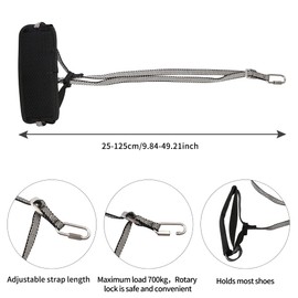 SOB Foot Ascender Foot Strap Climbing Foot Ascender Adjustable Sling Strap for Outdoor Mountaineering, Climbing, Expeditions, Caving