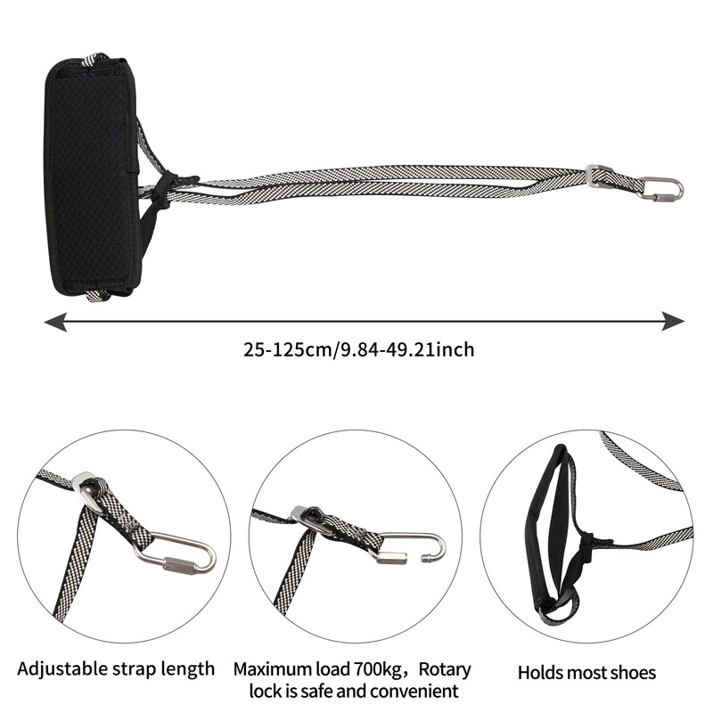 SOB Foot Ascender Foot Strap Climbing Foot Ascender Adjustable Sling
