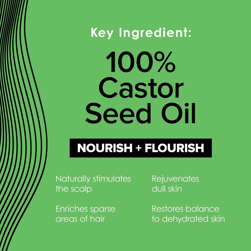 True+Real 100% Pure Castor Oil – Cold-pressed, Hexane Free, Unrefined,