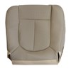 Priprilod Perforated Leather Tan Driver Side Bottom Replacement Seat Cover