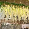 40 Pack Wisteria Flower Vines Garland, 3.75 Feet Artificial Flower