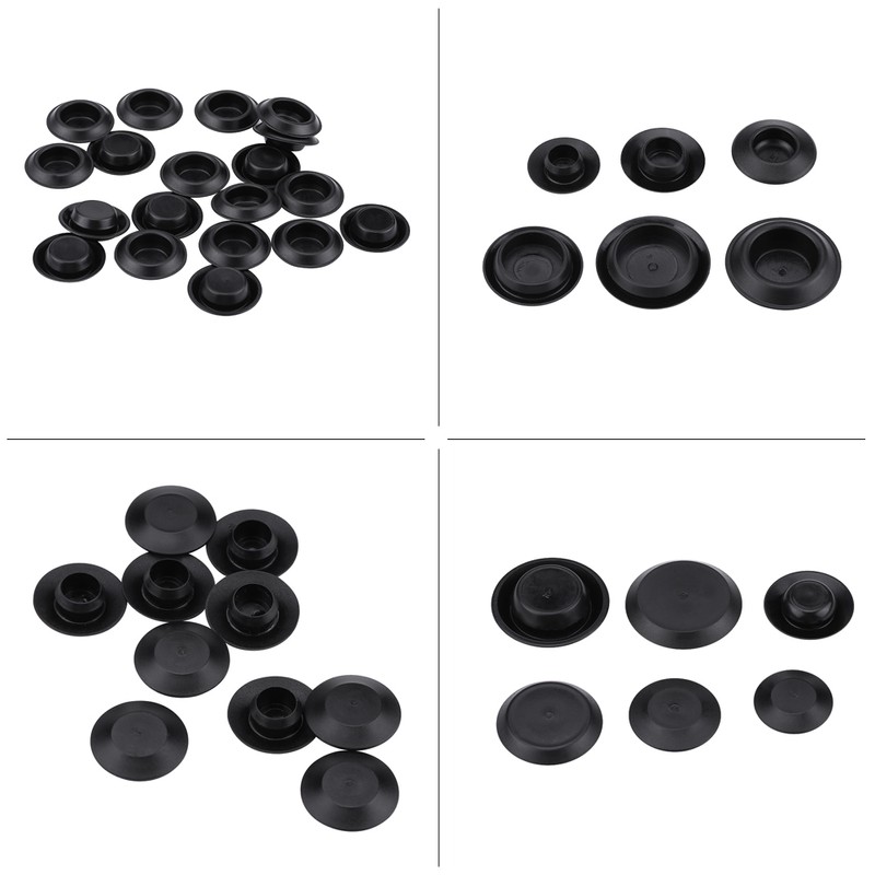 141pcs 6 Sizes Assorted Car Flush Mount Hole Plugs Auto