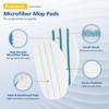 LINNIW 8 Pack Replacement Steam Mop Pads Compatible for PurSteam