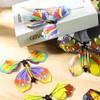 AhlsenL 20 PCS Flying Butterfly Toy, Magic Wind Up Flying