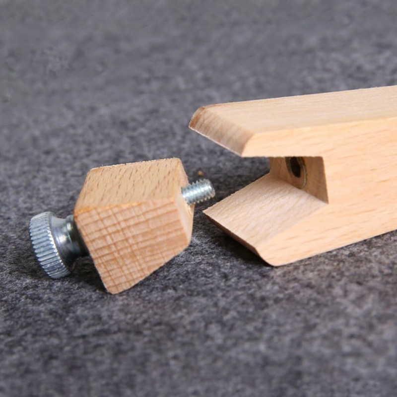 iplusmile Wooden Sanding Block for Sandpaper 4.13 x 0.87 x