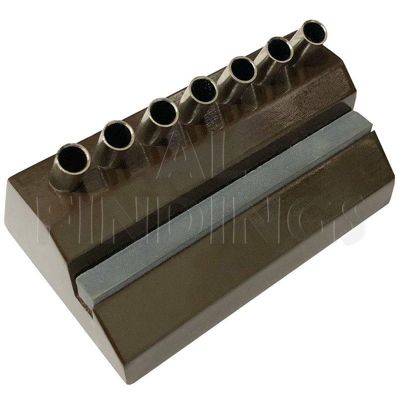 Jewellers Tools 7 Screwdriver Storage Stand (Sharpening Stone) : Wooden