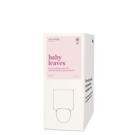 ATTITUDE 2-in-1 Shampoo and Body Wash for Baby, EWG Verified, Dermatologically Tested, Made with Naturally Derived Ingredients, Vegan, Unscented, Bulk Refill, 67.6 Fl Oz