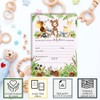 Watercolor Woodland Forest Animals Baby Sprinkle Baby Shower Invitations, 20
