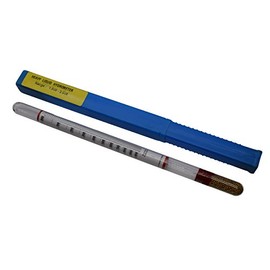 Laboratory Hydrometer - Specific Gravity, Heavy Liquids, Range 1.000 to 2.000 x 0.010 - Includes Protective Case - Eisco Labs