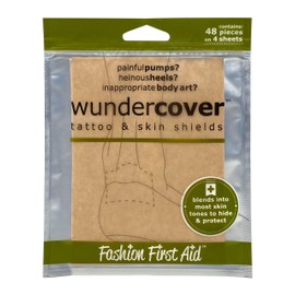 Wundercover 2.0: tattoo covers & blister preventers, 48 pcs to hide skin spots, medium beige