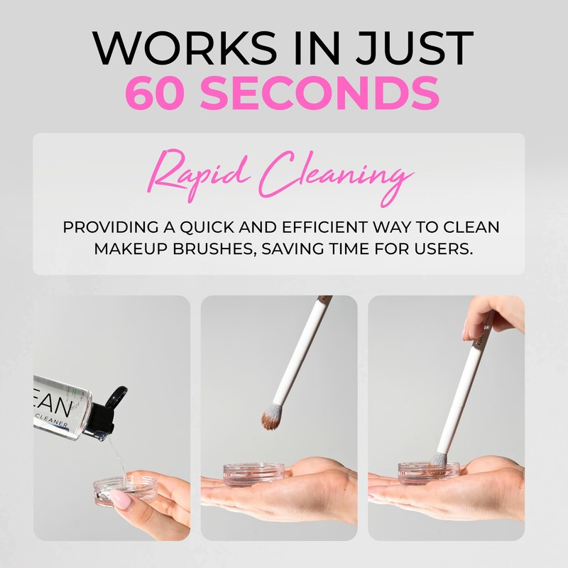 Isoclean ISOCLEAN Antibacterial Makeup Brush Cleaner Liquid Easy Pour Solution
