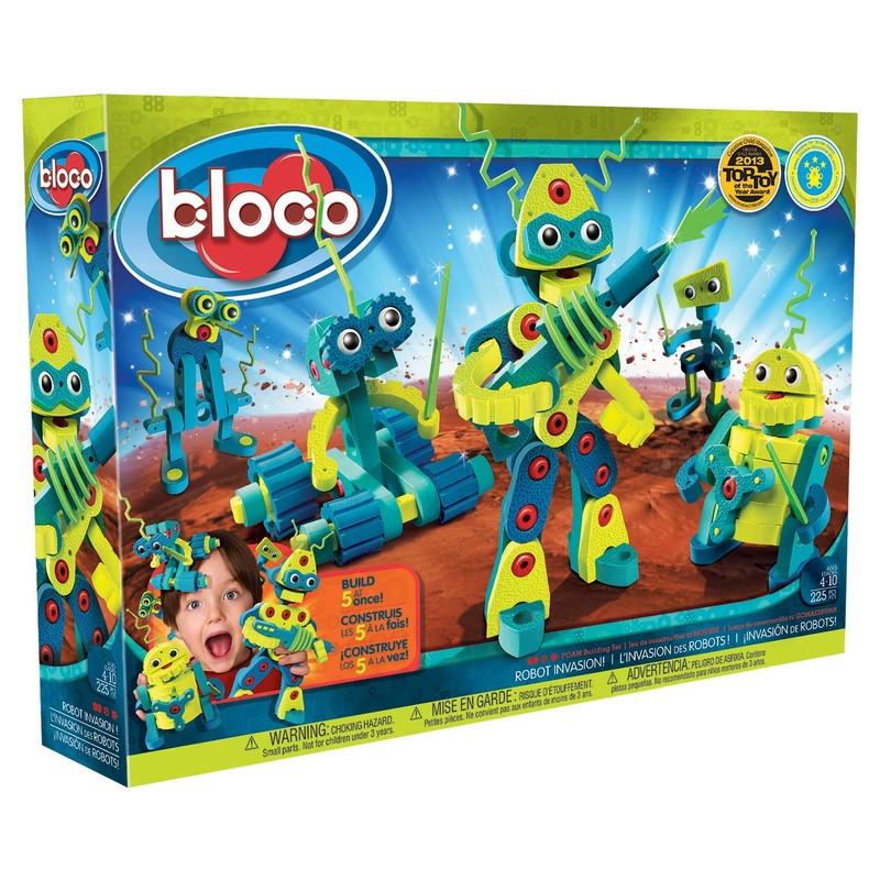 Bloco Toys Robot Invasion | STEM Toy | 5 DIY