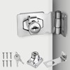 Flintronic Hasp Lockable, Safety Hasp with Screws & Lock, Drawer
