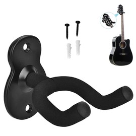 GNAUMORE Guitar Wall Mount, Guitar Wall Mount for Acoustic Guitar, Guitar Hooks, Guitar Stand Wall Mount, Wall Mount for Guitar, Guitar Holder for the Wall, Wall Mount Guitars