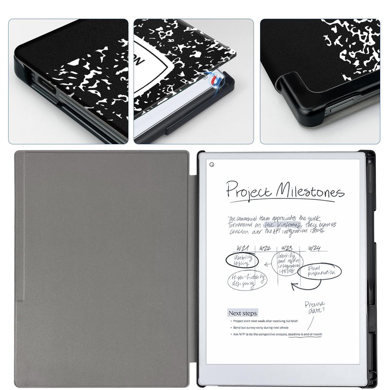 Aippdo Case for Remarkable Paper Pro Tablet 11.8" (Released in