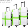 Luxebell Luggage Straps Suitcase Belt Travel Accessories Heavy Duty Strap