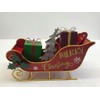 Home & Styling Metal LED Sleigh with Gifts