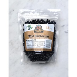 Premium Dried Wild Blueberries (Three 1 lb bags)