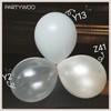 PartyWoo Pearl Beige Balloons 140pcs Different Sizes Pack of 18