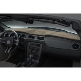 Coverking Custom Fit Dashboard Cover for Select Subaru Impreza Models - Velour (Taupe)