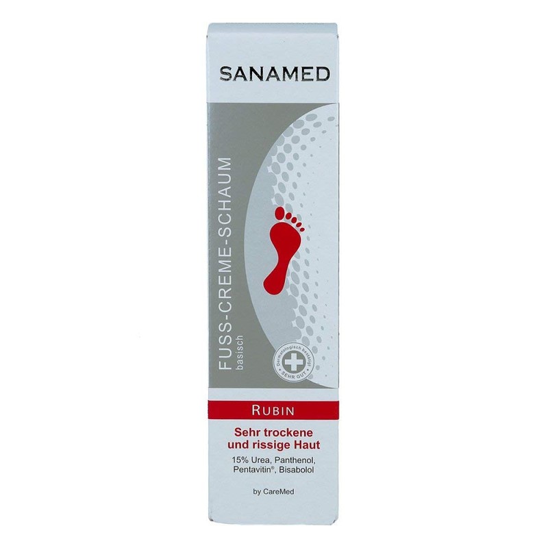 Rubin Sanamed Foot Cream Foam 150 ml