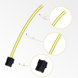 HiSport Coolant Temperature Sensor Connector Repair Harness 2PCS Compatible with Honda Accord Civic Acura 2017-2020 Temperature Sensor Connector Pigtail Replace 04320-SAA-A00 37870-RWC-A01