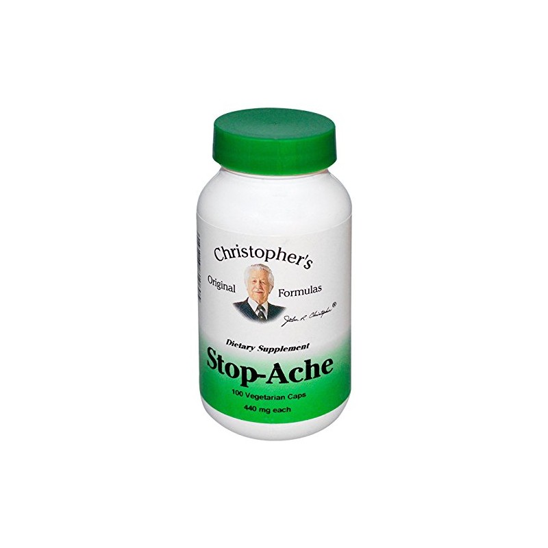 CHRISTOPHER'S ORIGINAL FORMULAS Instead Stop-Ache 100C 100 CAPS