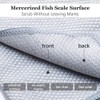 saerryor Microfiber Cleaning Cloth,8 Pack Fish Scale Reusable Absorbent Polishing