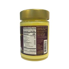 100% Organic Ghee, Grass-Fed Clarified Butter, Kosher & Organic Certified, Vegetarian Paleo, Keto or Whole30®