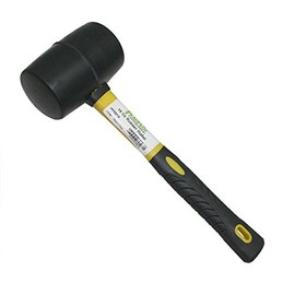 Kaufhof HM0016 16 oz Rubber Mallet with Fiberglass Handle