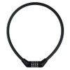 Captain Stag Y-7908 Bicycle Key Lock, Wire Lock, 4-Digit Dial,