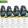 icolor Water Bottle Carrier Bag Holder 25/32/40/64oz,Adjustable Padded Shoulder &