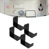 4pcs Headphone Hook Multipurpose Elegant Space Saving Wall Mounted Headphone
