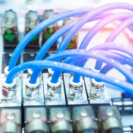 M METERXITY 2 Pack 1/4 PT Female Pipe Fitting - Straight Union, Bulkhead Push to Connect Fittings, Apply to Pneumatic System (6mm ID, Gold)